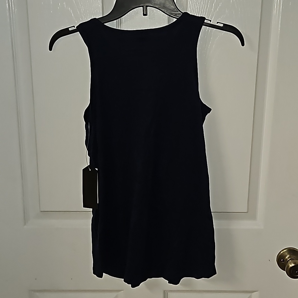 Star Ride Girls Navy Ruffle Tank Top Spring Summer Play Large 14/16 - Picture 2 of 8